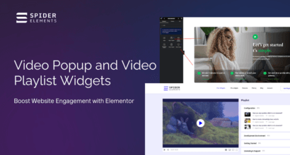 Video Popup and Video Playlist Widgets